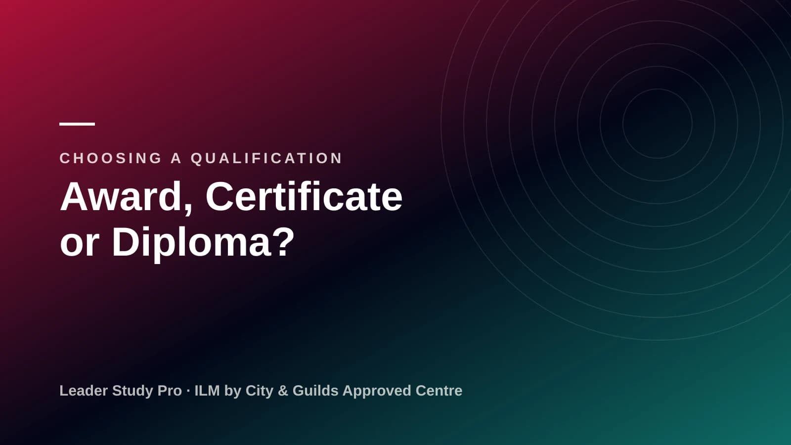 Three stacked certificates representing Award, Certificate and Diploma sizes
