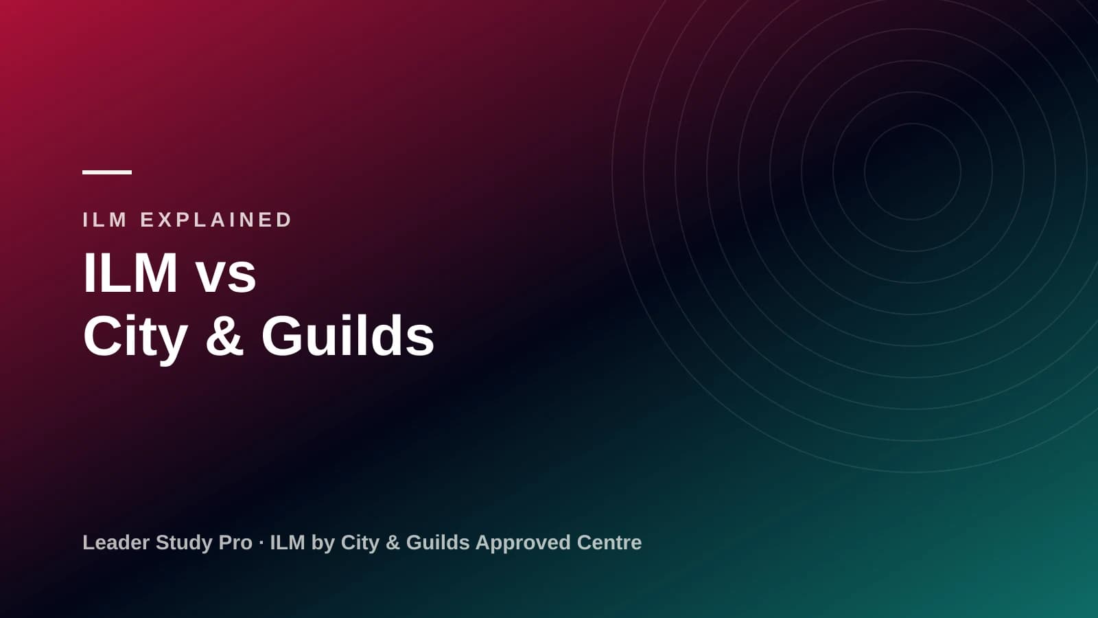 Two qualification logos being compared side by side