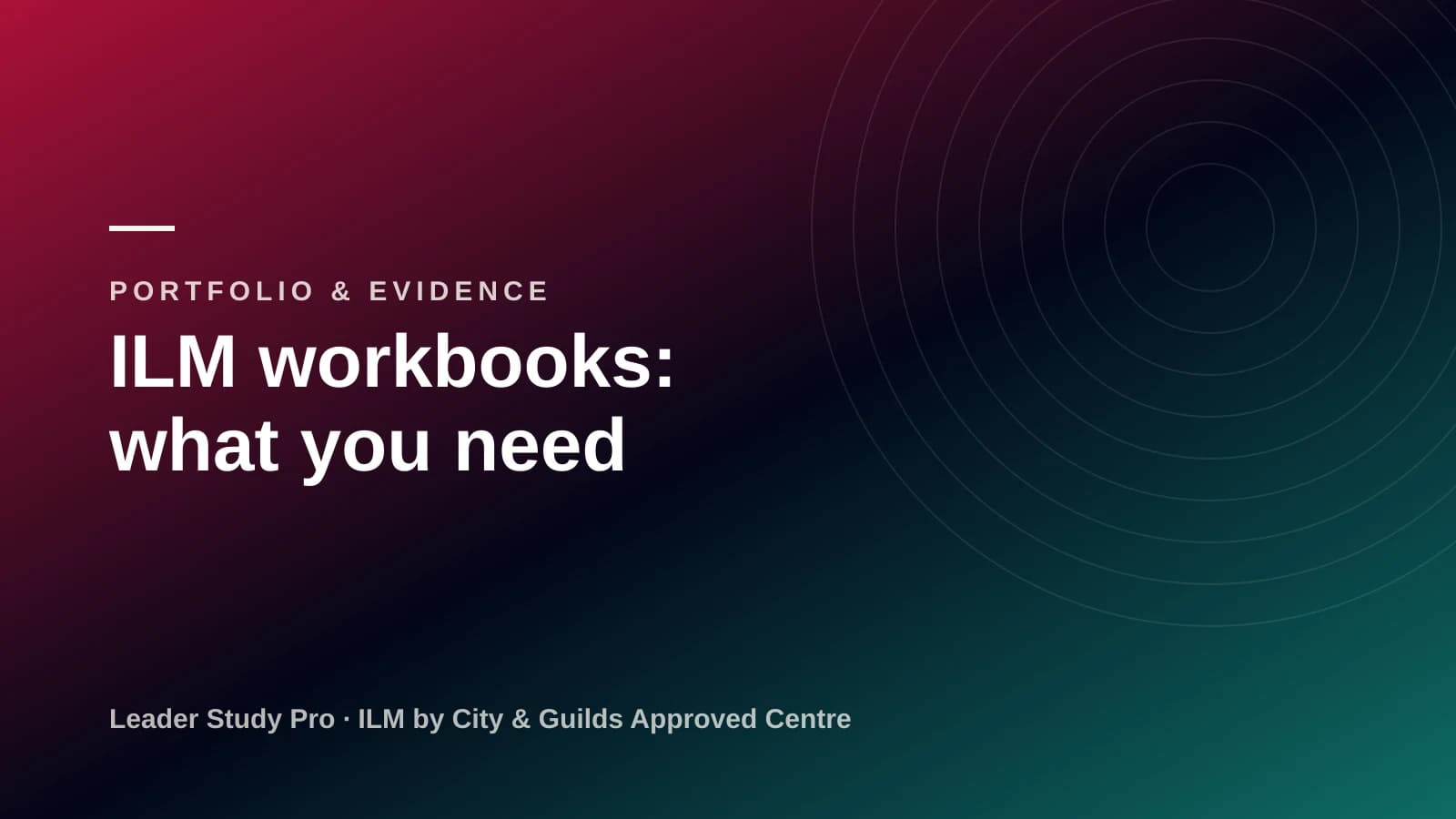 A learner planning workplace evidence instead of completing a workbook